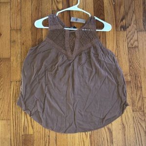 American Eagle Outfitters Brown Top